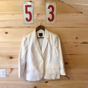 The Limited 3/4 sleeve suit jacket